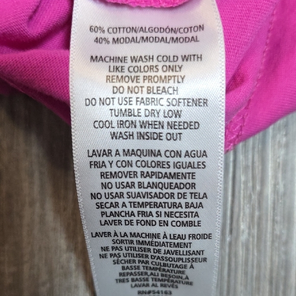 Calvin Klein | Cotton Blend Iconic "CK" Monogram Logo, Cropped Graphic Tee *NWOT - Picture 5 of 6